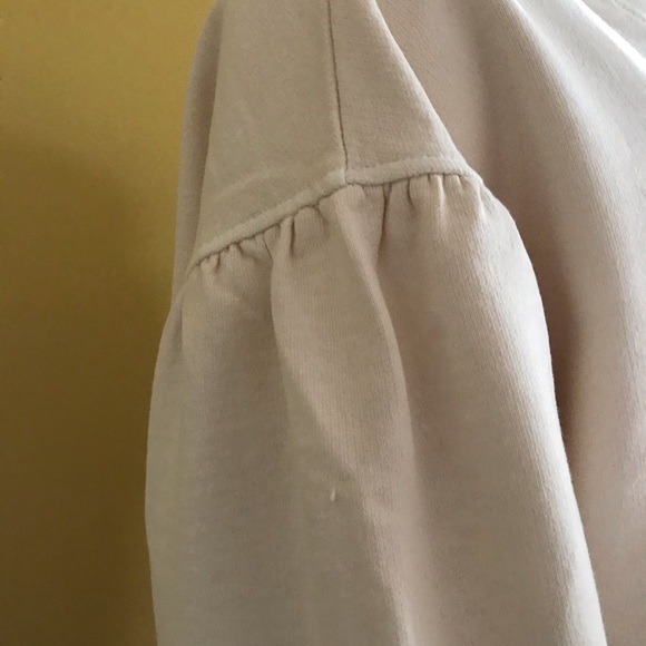 Madewell summer sweatshirt cream size L NWT - Picture 3 of 5